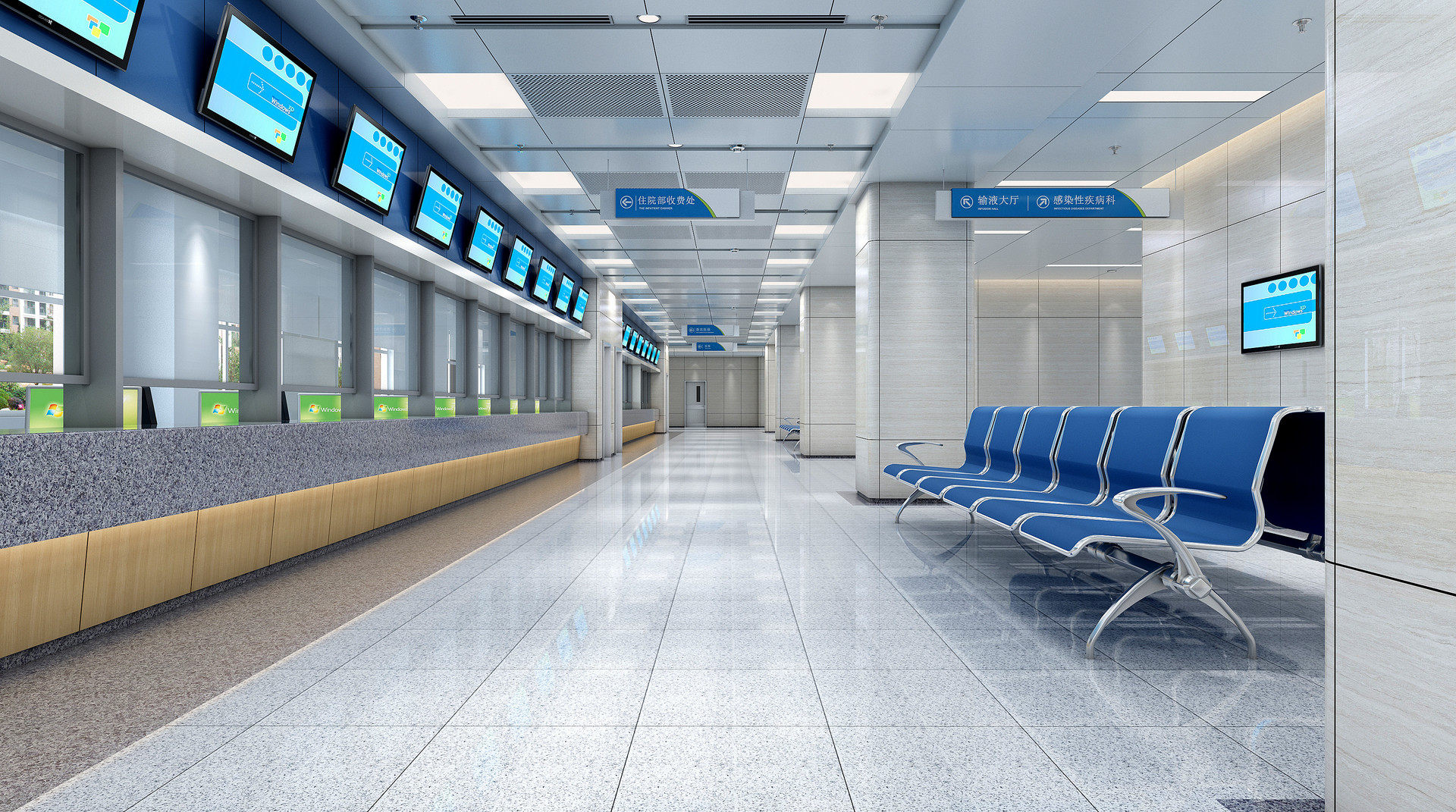 格瑞特樓控參建的青島膠州東方醫(yī)院將于2021年內(nèi)開業(yè)(圖1) 攝圖網(wǎng)_401701773_banner_候診大廳(企業(yè)商用).jpg